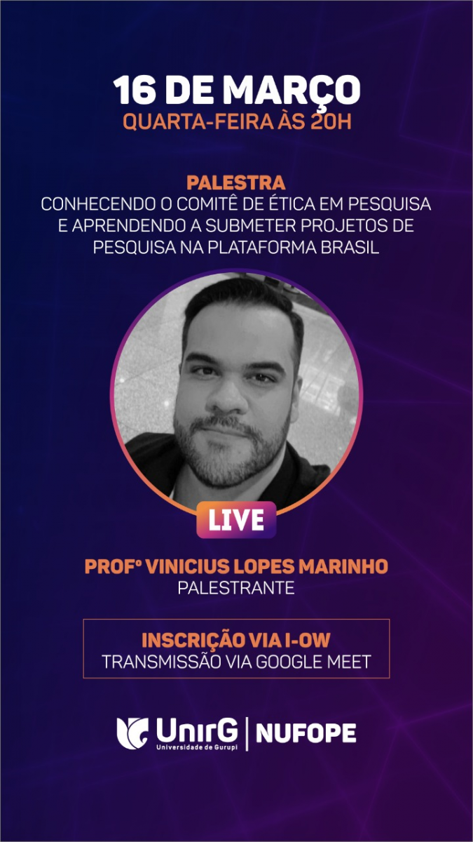 Unirg Promove Palestra Sobre Como Submeter Projetos De Pesquisa Na Plataforma Brasil 6105